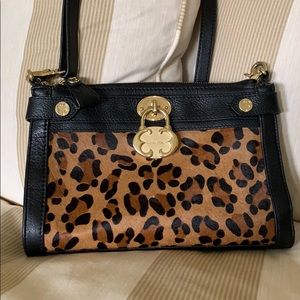 Emma Fox Leopard Print Purse with wallet